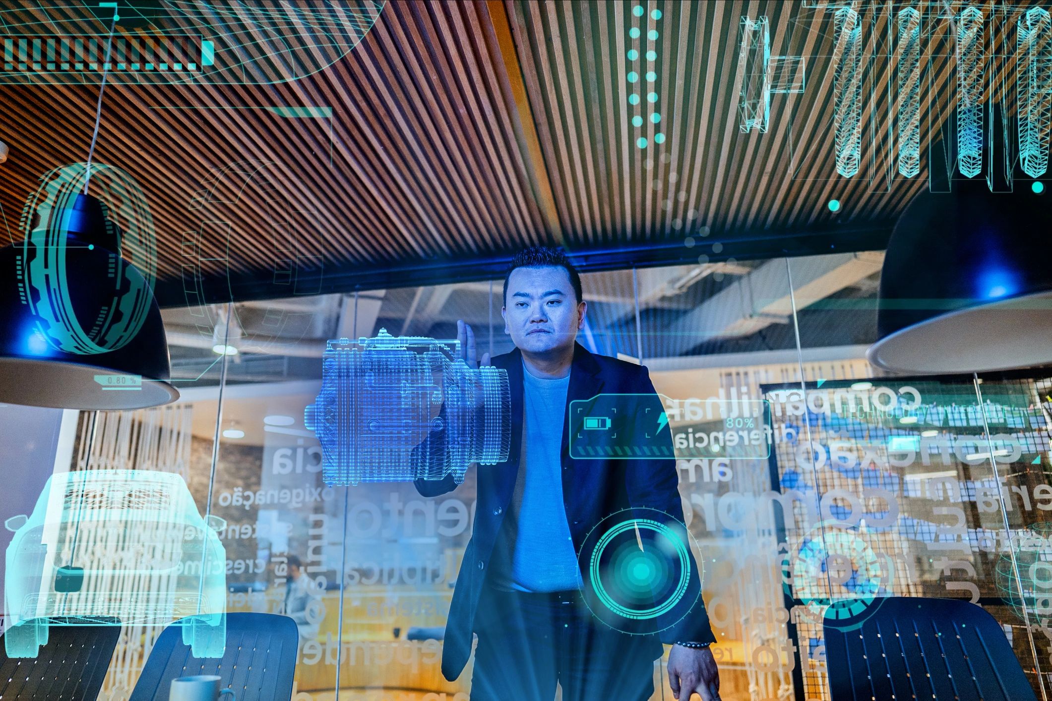 Japanese car repair shop modern